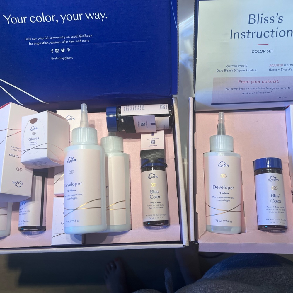 E-Salon hair kit